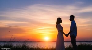 Romantic love background image 2