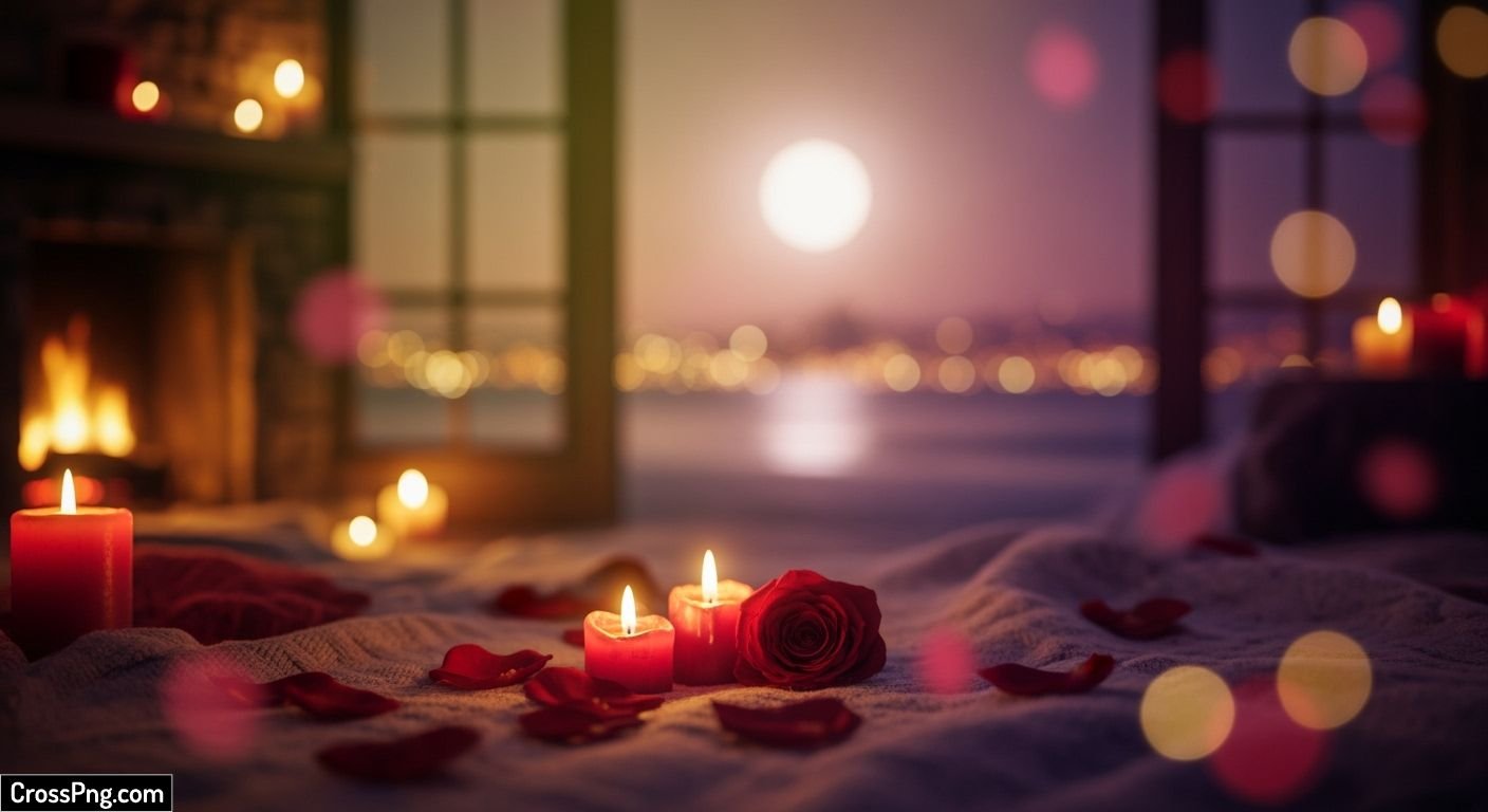 Romantic love background image