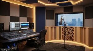 Room studio background image