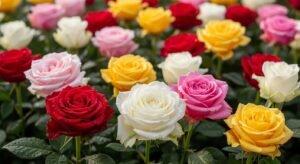 Roses background image
