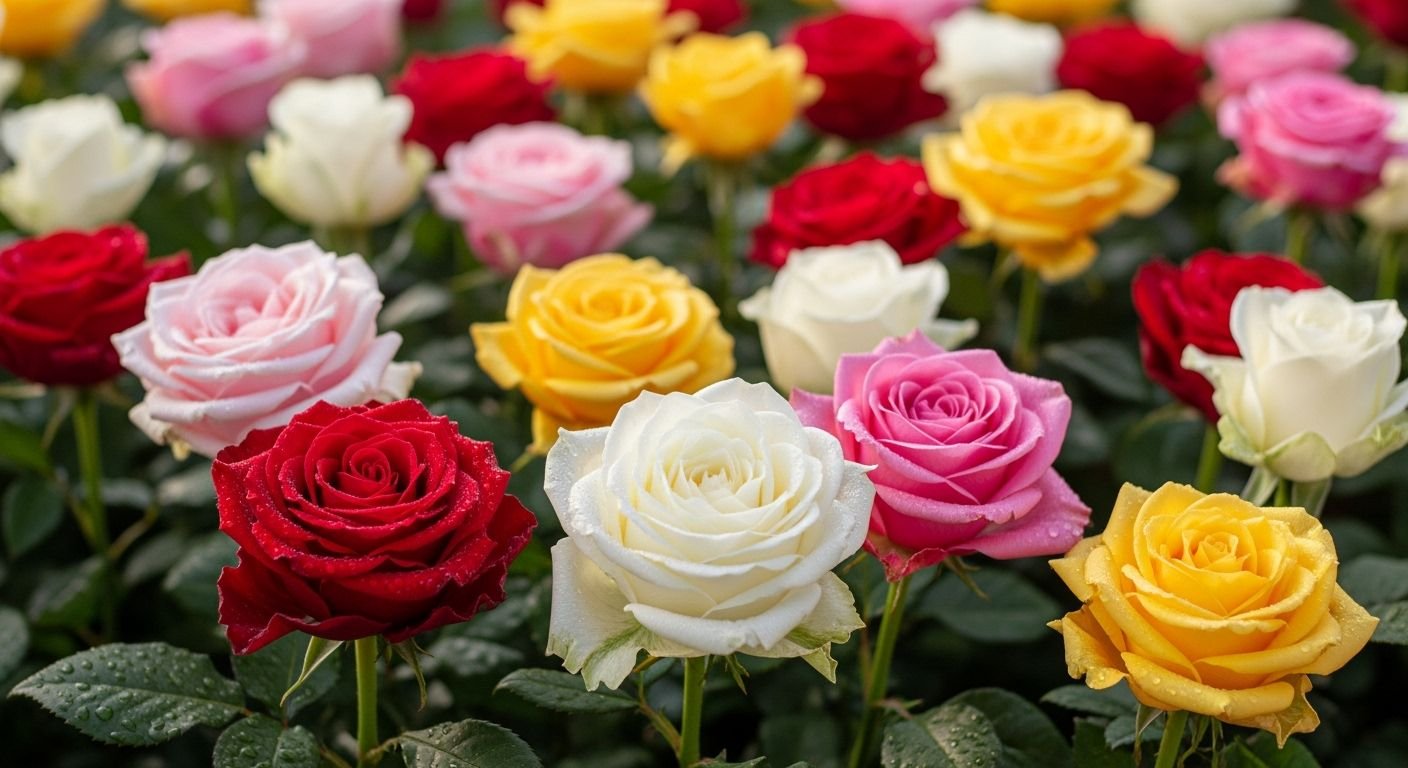 Roses background image
