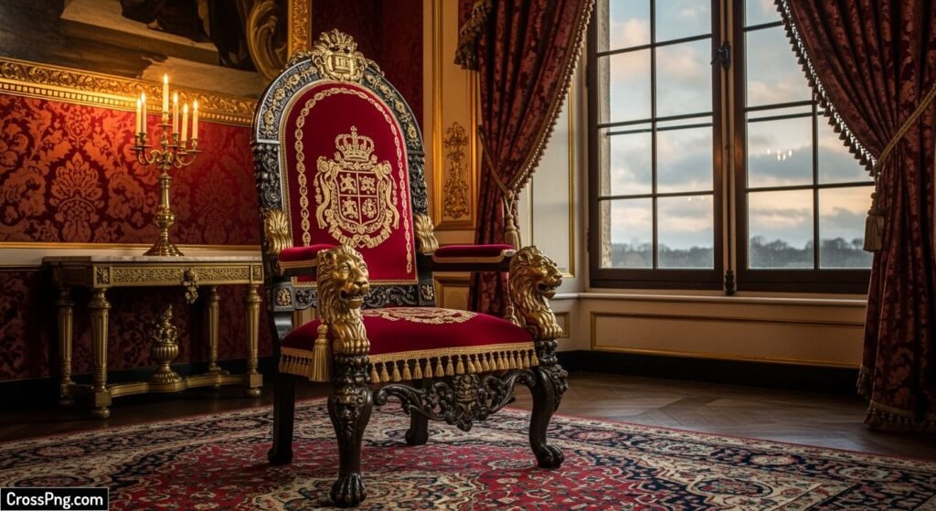 Royal chair background image