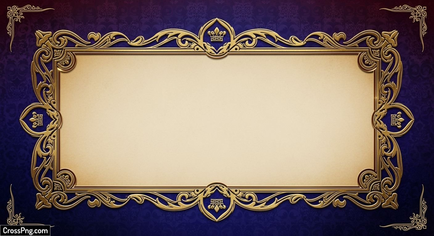 Royal invitation card background image