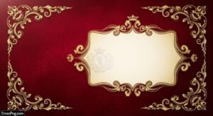 Royal invitation card background image 2