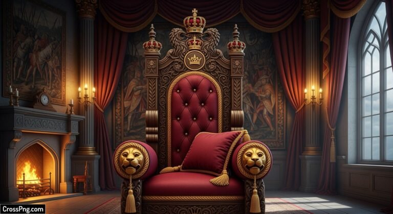 Royal king chair background image 3