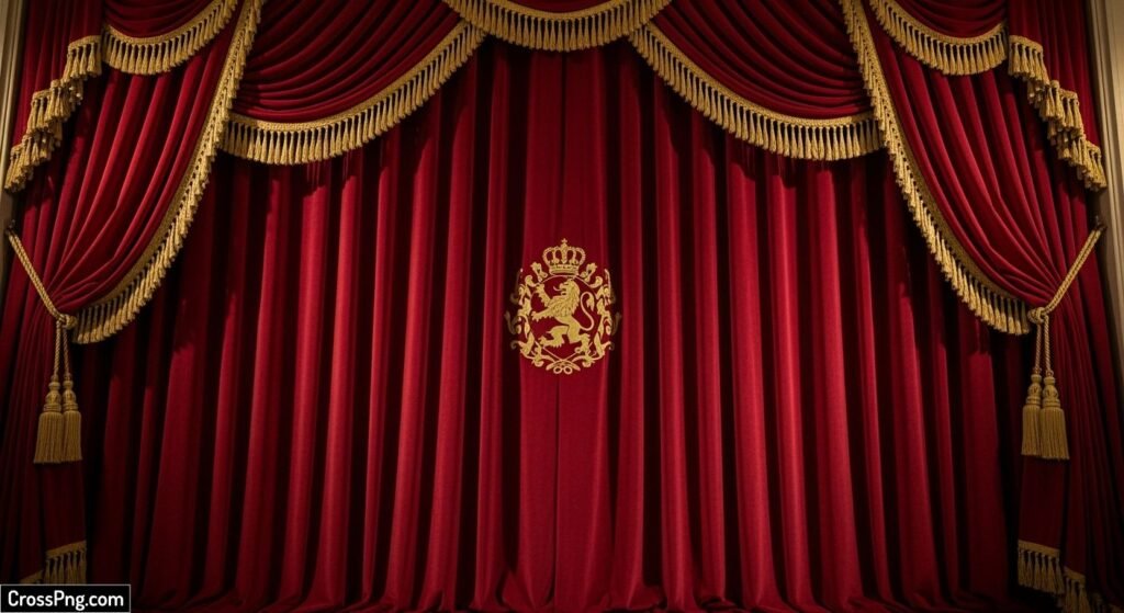 Royal red background image