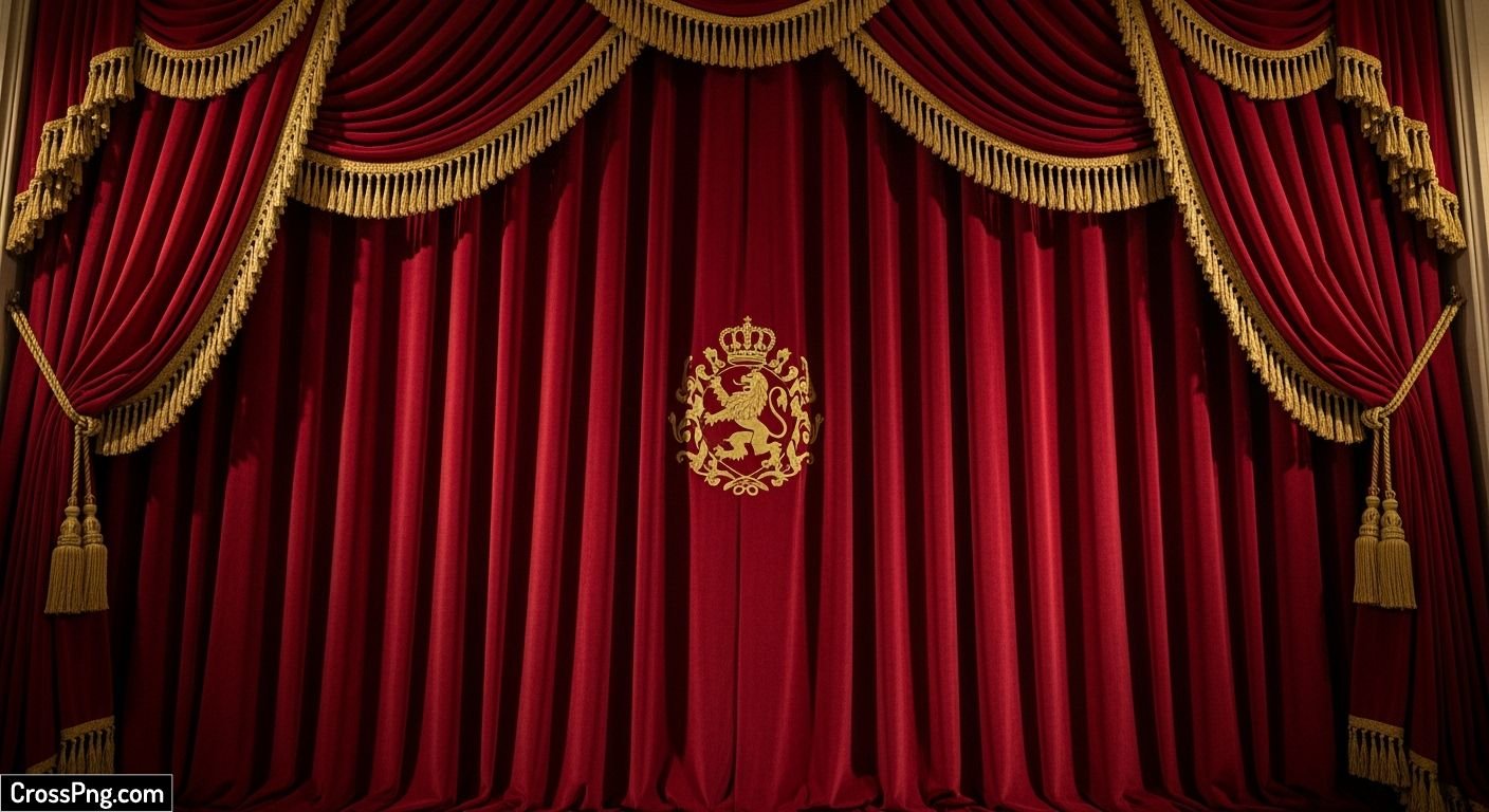 Royal red background image