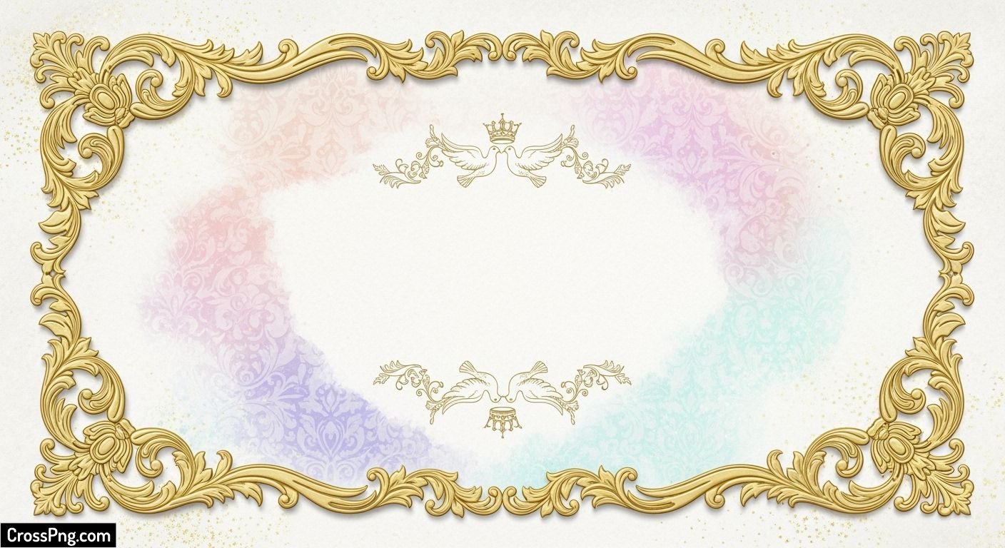 Royal wedding card background image 2