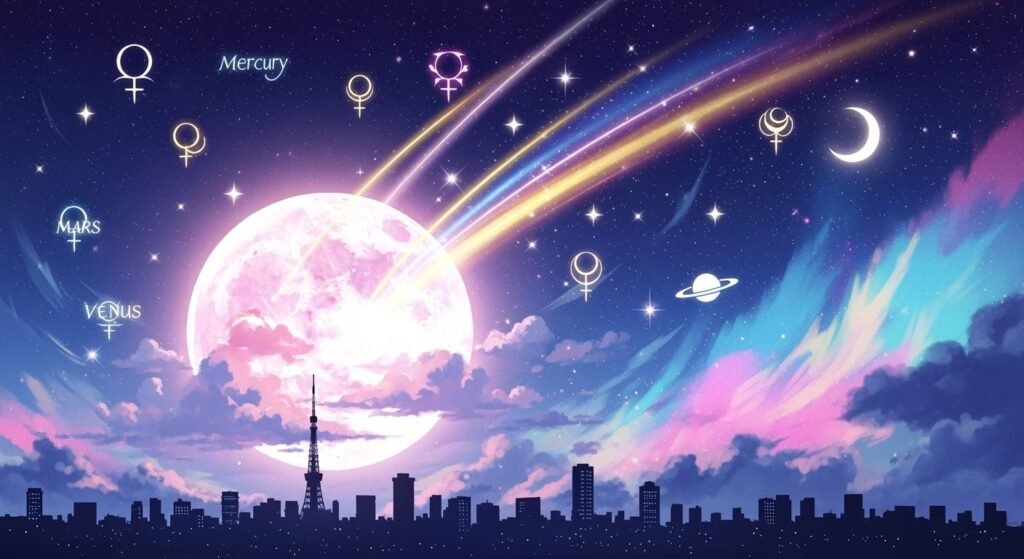Sailor moon background image