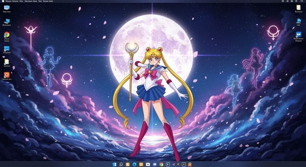 Sailor moon desktop background image 4