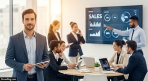 Sales background image