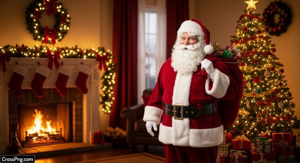 Santa background image