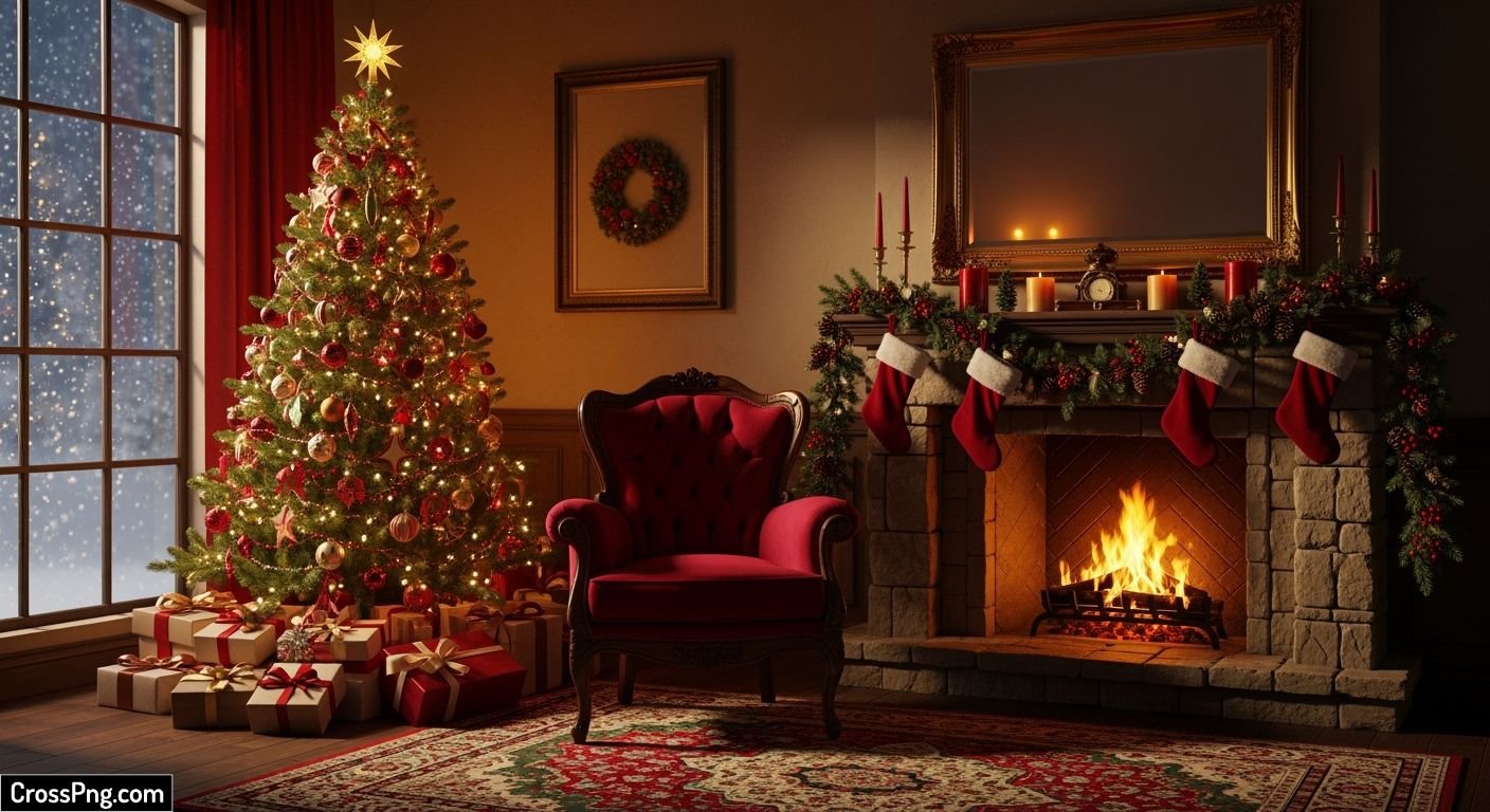 Santa background image 3