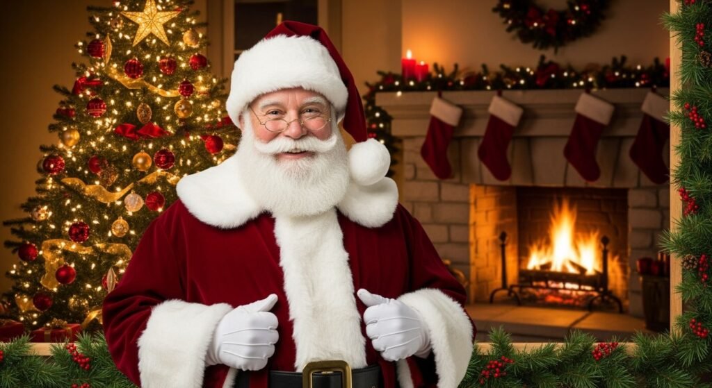 Santa background image 4