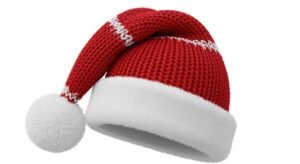 Santa hat no background image 3