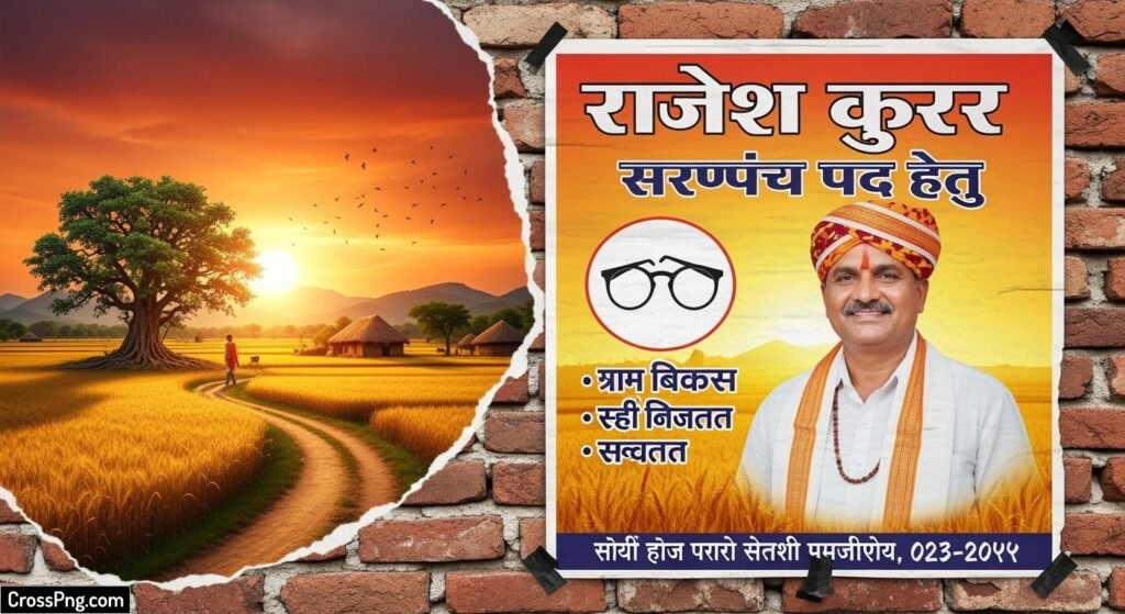 Sarpanch poster background image 4