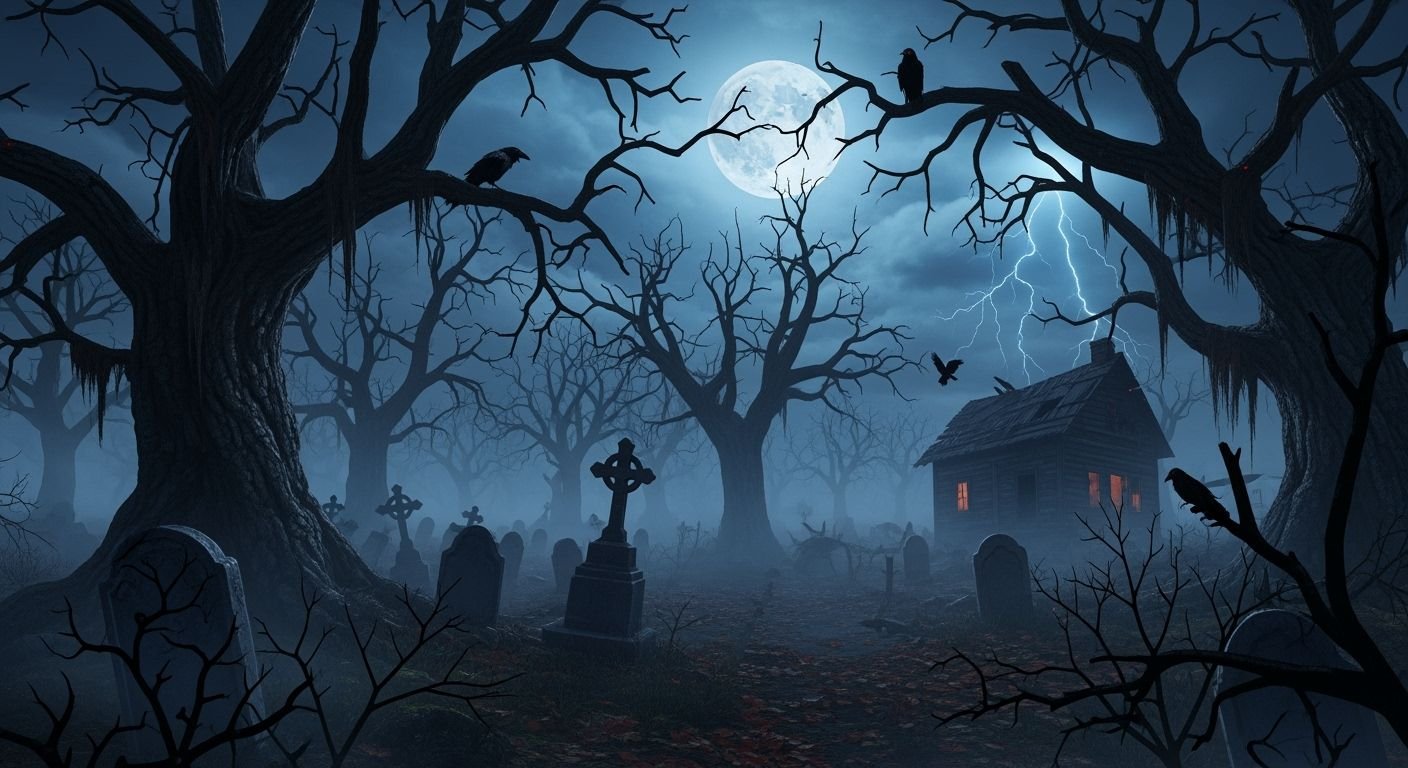 Scary background image 4