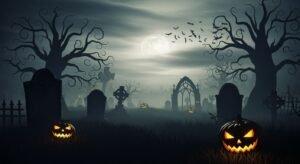 Scary halloween background image 3