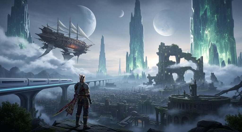 Science fiction final fantasy image