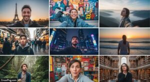 Selfie images background image