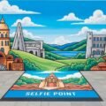 Selfie point background image
