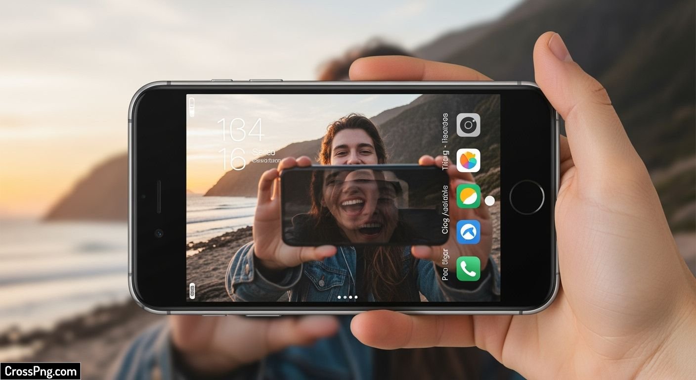 Selfie wallpaper image