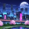 Sexy anime background