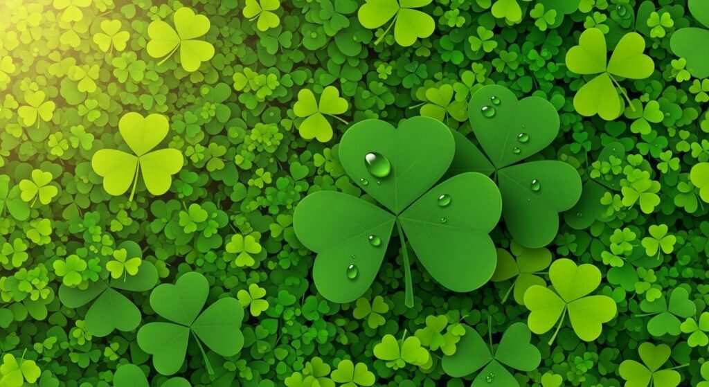 Shamrock background image 4