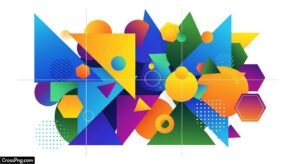 Shapes background image