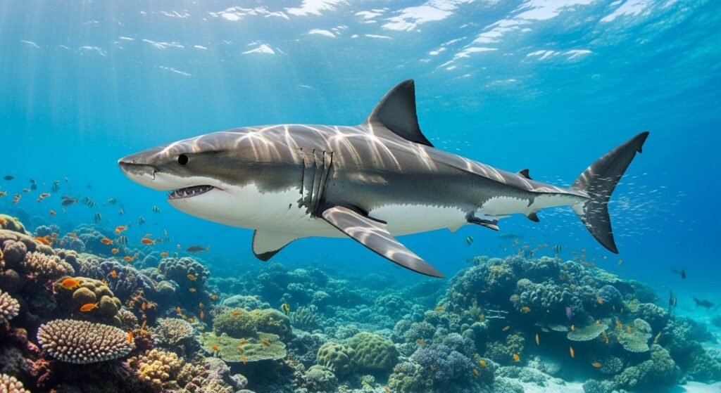 Shark background image