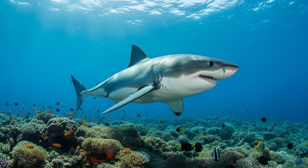 Shark background image 2