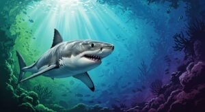 Shark background image 4