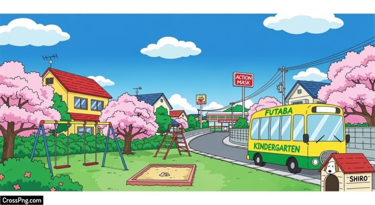 Shinchan background image