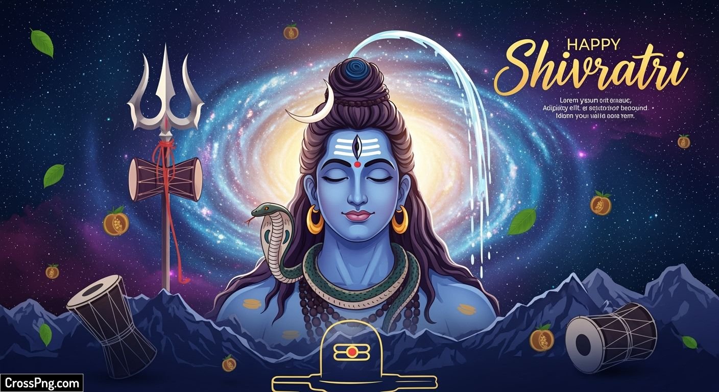 Shivratri poster background image 4