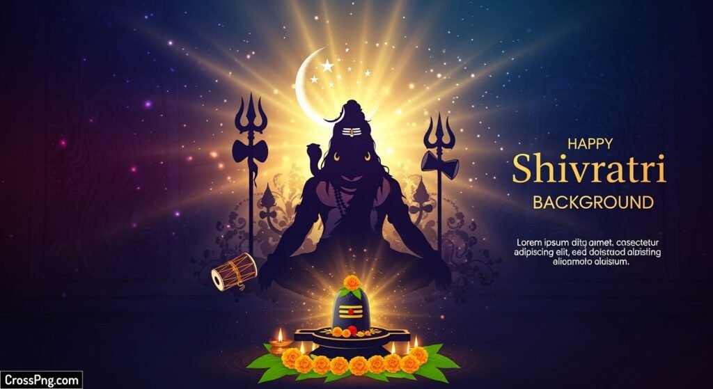 Shivratri poster background image 7