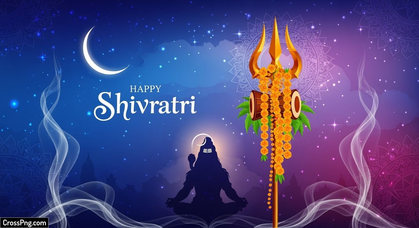 Shivratri poster background image