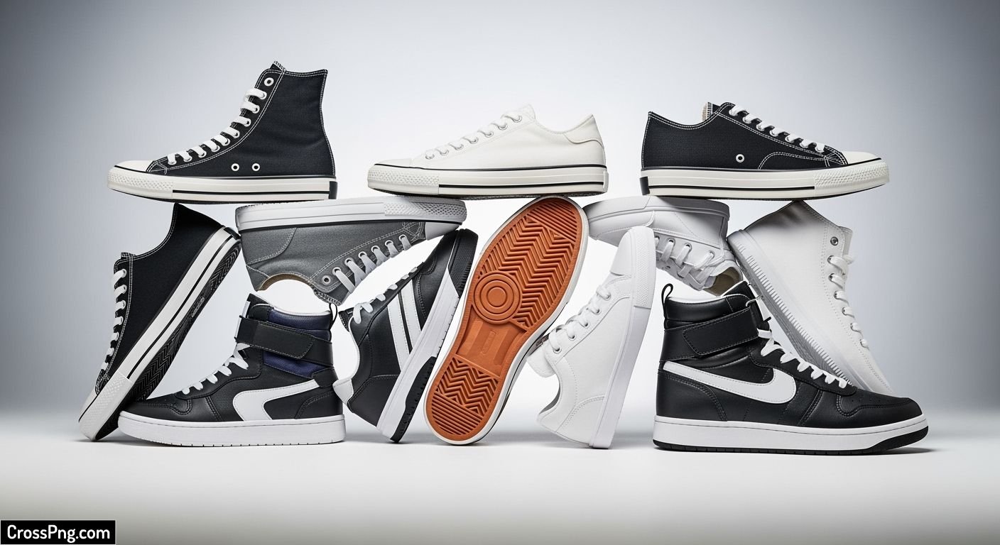 Shoes background image