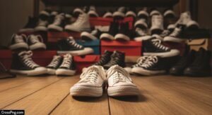 Shoes background image