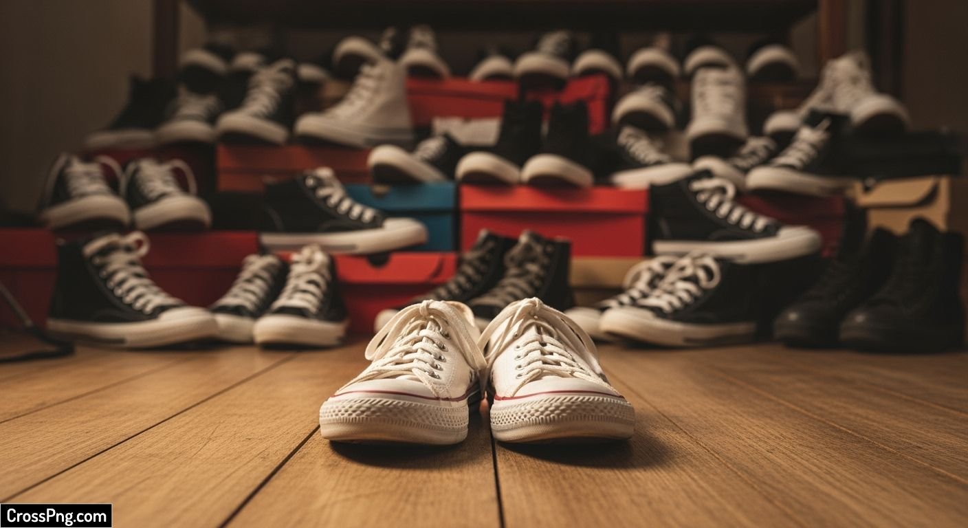Shoes background image