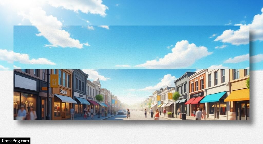 Shop banner background image