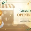 Shop opening invitation card