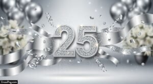 Silver jubilee background image