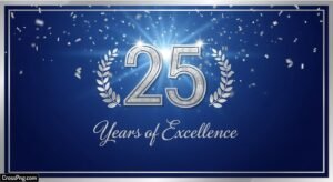 Silver jubilee background image
