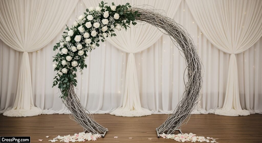 Simple engagement background decoration image 3