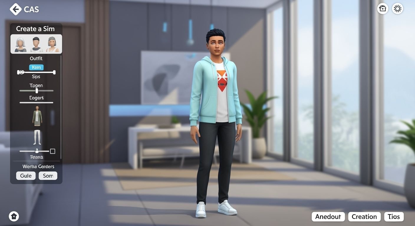 Sims cas background image 3