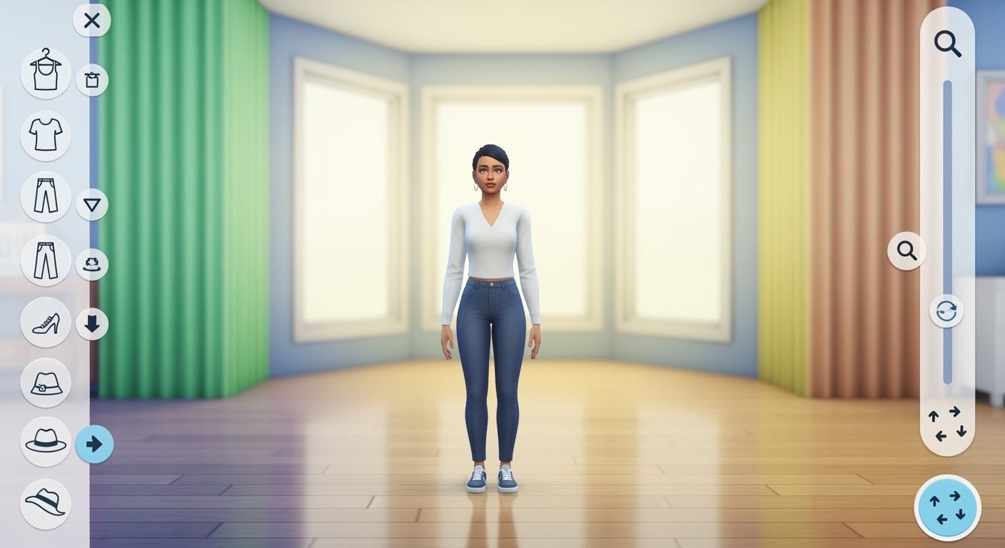 Sims cas background image 6