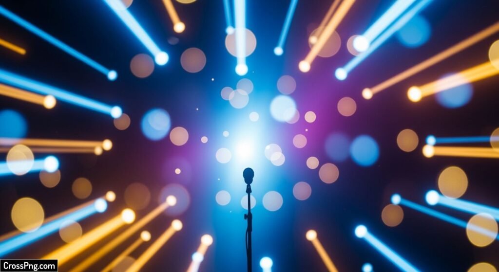 Singing background image
