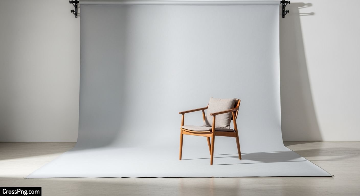 Sitting background for editing image