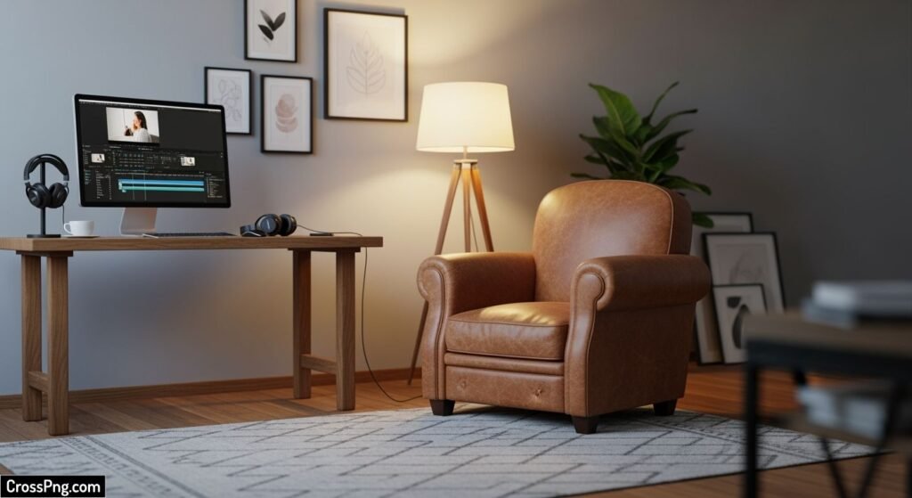 Sitting background for editing image 2