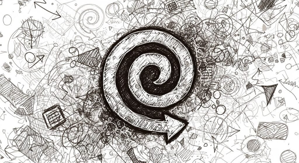 Sketch scribble icon background image 3